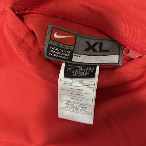 Nike nebraska huskers reversable quarter zip jacket size XL - Picture 3 of 8